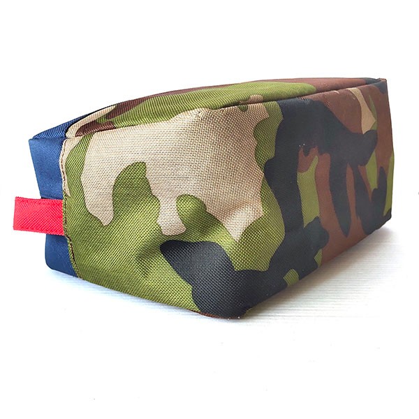 600D polyester camouflage cosmetic bag