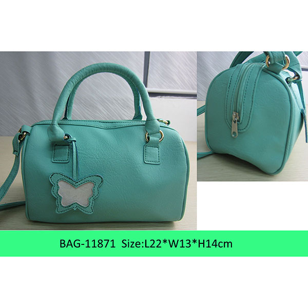 Colorful PU Leather Butterfly Handbag