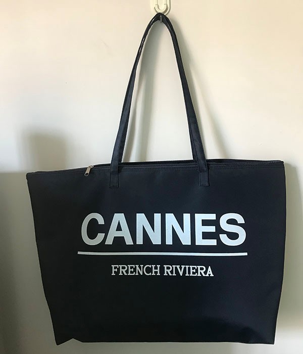 Custom Printing 420D Microfiber Tote Bag