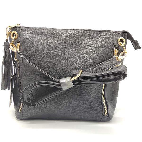 Fashion PU Lady Shoulder Handbag With Tassel Pendant