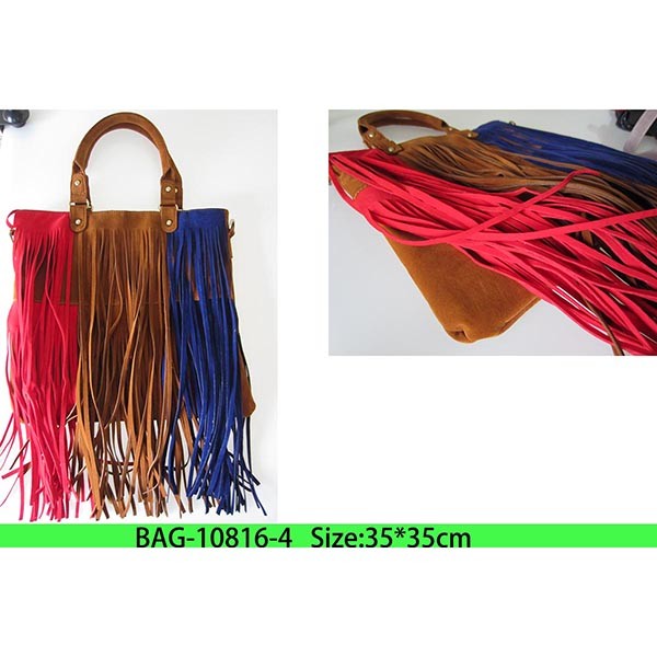 Fashion PU Tassel Lady Bag