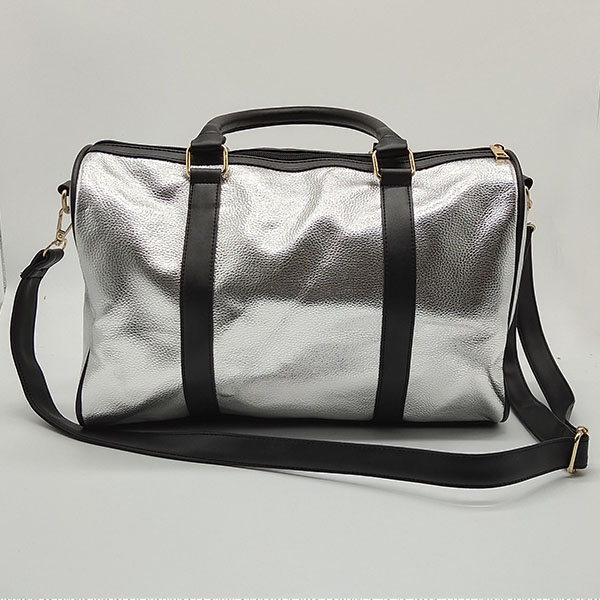 Fashion Silver PU Leather Handbags