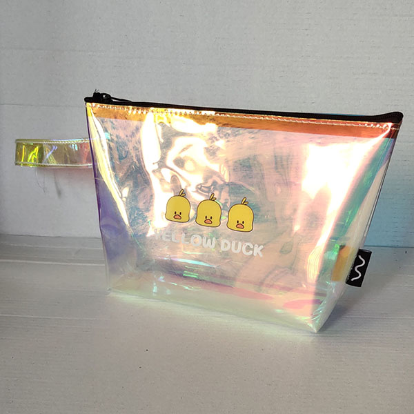 Holographic TPU Cosmetic Bag
